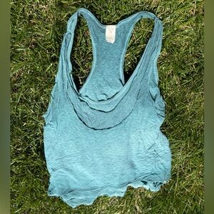 We The Free Women's Teal Tank Top